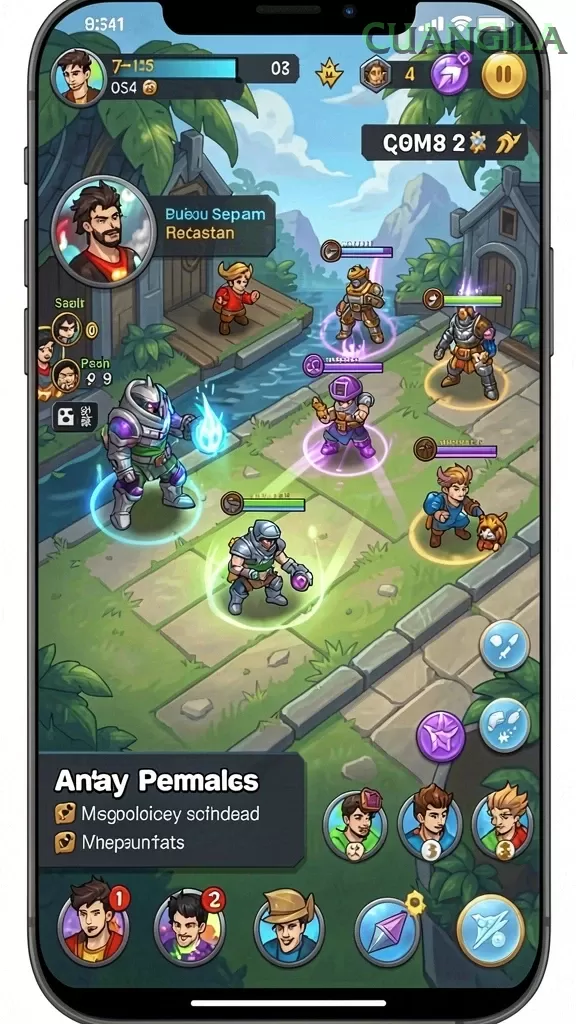 Galeri pratinjau visual cuangila build APK resmi terbaru